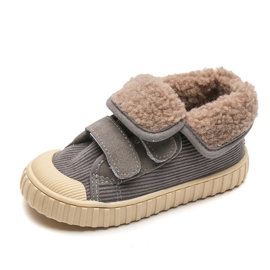 Zapatos Infantiles de Algodón y Lana de Cordero - Calidez y Comodidad - Image 6