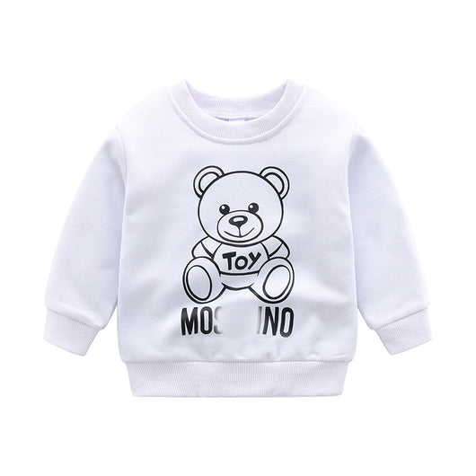 Abrigos y Suéteres Sueltos para Niños y Preadolescentes - Camiseta Base Versátil - Image 6