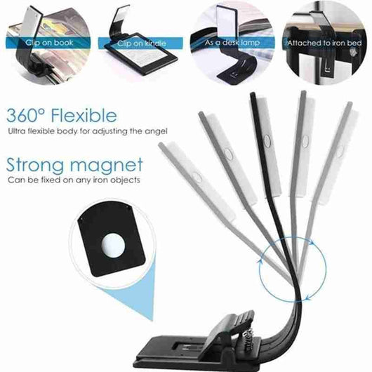 Luz LED Recargable para Kindle y Libros Electrónicos - Image 13