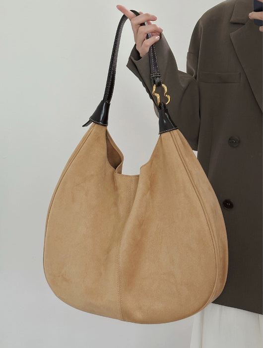 Bolso de Terciopelo de Gran Capacidad con Diseño Exclusivo - Image 3