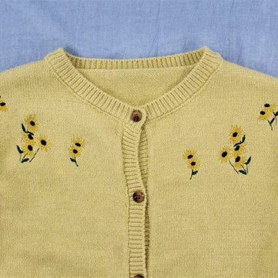 Cardigan Tejido Elegante para Niñas - Image 5