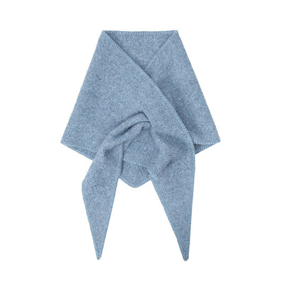 Chal Triangular de Lana Tejida Estilo Coreano - Image 8