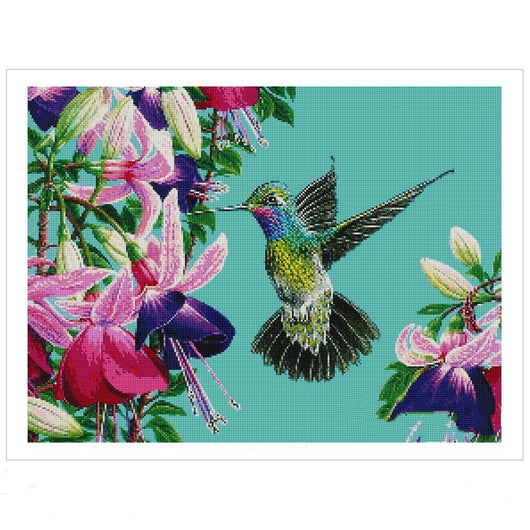 Pintura de Diamantes Mosaico Animales, Flores y Pájaros - Image 8