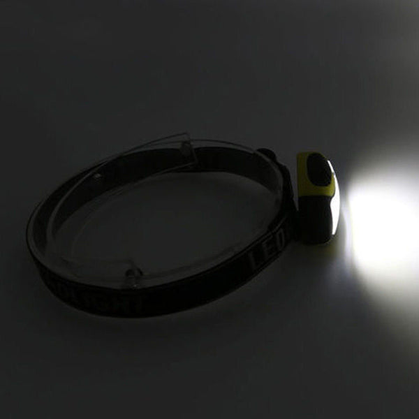 Linterna Frontal LED de 3 Velocidades para Actividades Nocturnas