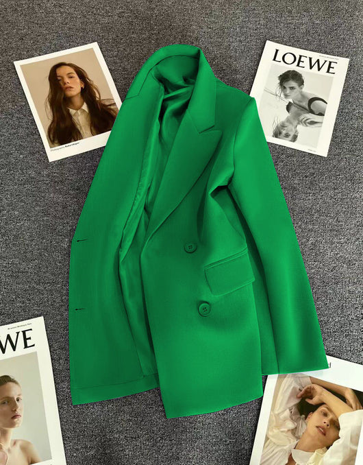 Blazer Cruzado para Mujer - Elegancia Primavera Otoño - Image 14