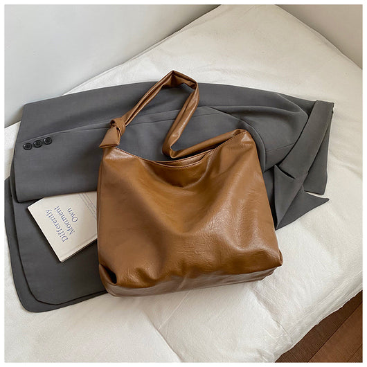 Bolso de Hombro Retro Otoño Invierno Gran Capacidad Versátil - Image 10