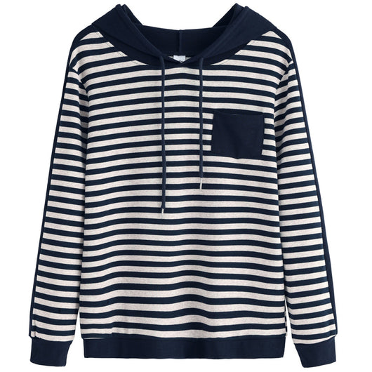 Blusa Larga Coreana Holgada para Tallas Grandes - Manga Larga Versátil - Image 5