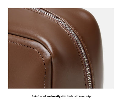 Bolso Boston de Cuero Genuino para Mujer - Portátil y Elegante - Image 34