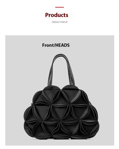 Bolso Bandolera Floral para Mujer con Detalles en Cuero PU - Image 16