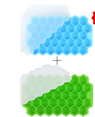 Bandeja de Hielo Panal de Silicona - Image 38