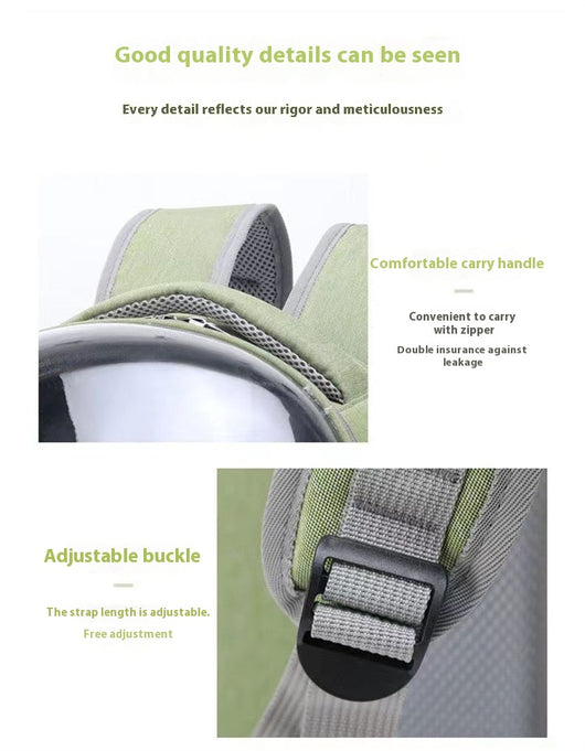 Mochila Transportadora Transparente para Gatos y Perros - Cápsula Espacial - Image 24