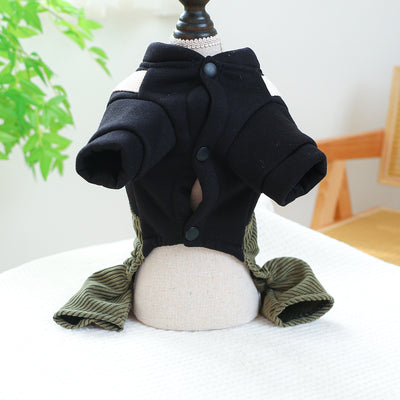 Abrigo de Pana para Perros y Gatos - Diseño Moderno Pet Ring - Image 5