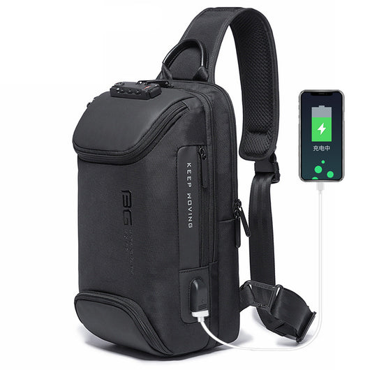 Mochila de Pecho con Carga USB para Aventuras al Aire Libre - Image 8