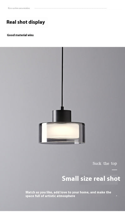Lámpara de Techo Dormitorio Cobre Moderno Minimalista con Cristal - Image 18