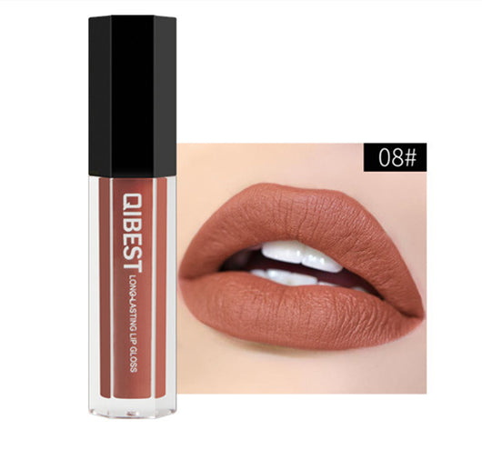 Brillo Labial Hexagonal QIBEST - Acabado Espejo Profesional - Image 13