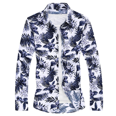 Camisa Estampada para Hombre Talla Grande - Colección Verano - Image 11