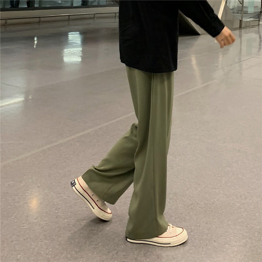 Pantalones Anchos de Cintura Alta para Mujer - Image 11
