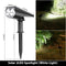 2LED Reflectores Solares Luz Blanca 1 Pieza