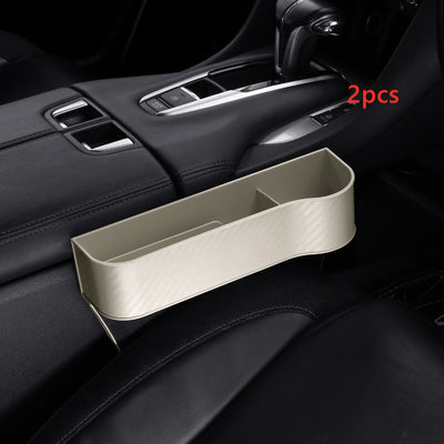 Organizador de Asiento Auto - Caja de Almacenamiento PU para Espacios Laterales - Image 10