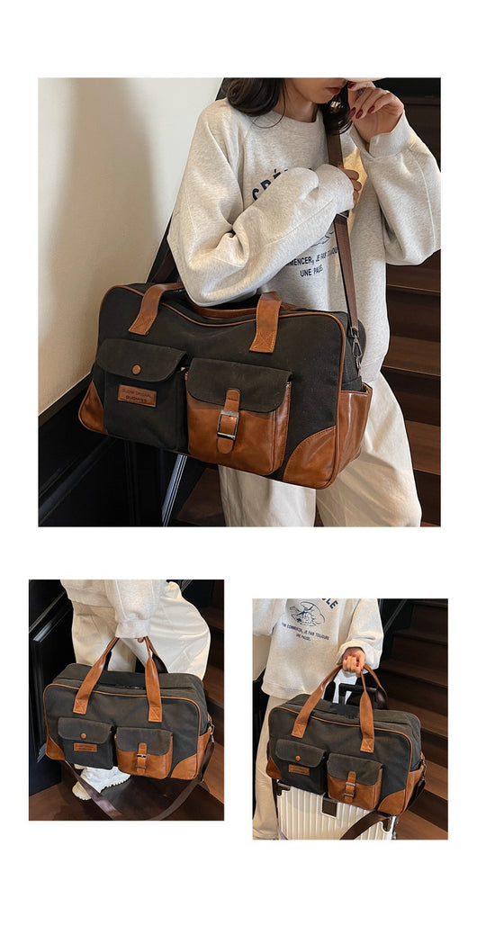 Maleta de Viaje Empresarial Plegable con Forro Impermeable de Gran Capacidad - Image 21