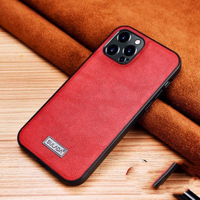 Funda Protectora Ultrafina de Cuero para Teléfono Móvil - Image 13
