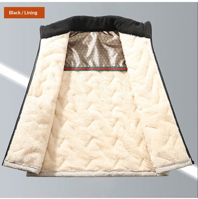 Abrigo de Algodón Acolchado con Forro Polar para Hombre - Image 19