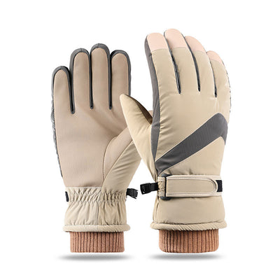 Guantes de Invierno para Parejas de Felpa Gruesa, Cálidos y Cortavientos - Image 6