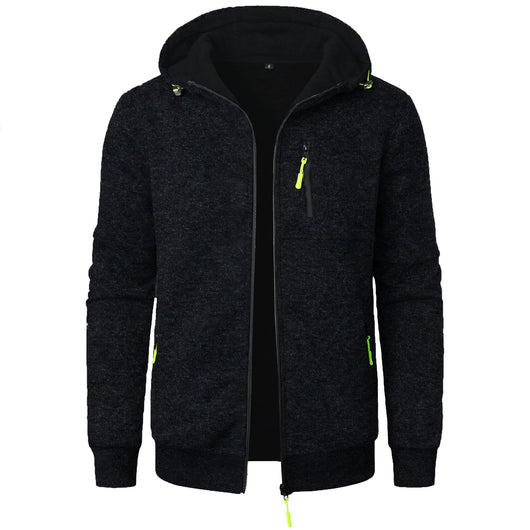 Cardigan Deportivo con Capucha Jacquard para Hombre - Image 18