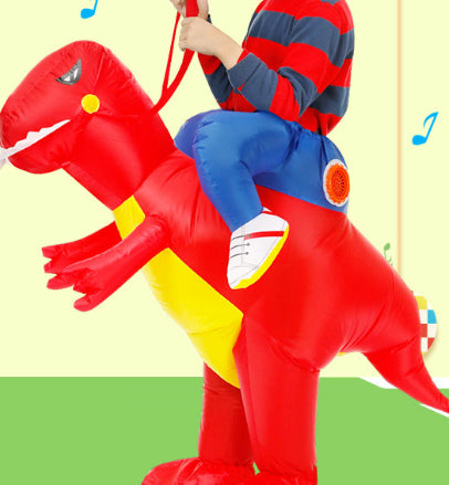 Disfraz Inflable Dragón Corredor para Actividades Familiares - Image 7