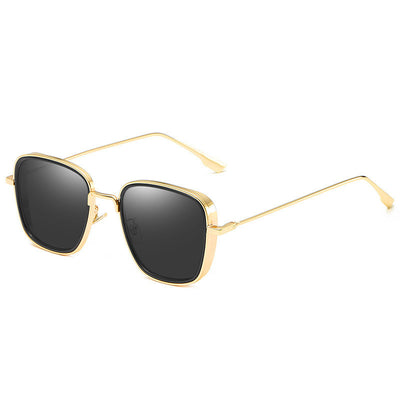 Gafas de Sol Vintage Cuadradas Metal Steampunk para Mujer - Image 15