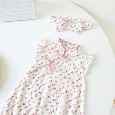 Pelele Bebé Estilo Cheongsam Tradicional Chino - Image 12