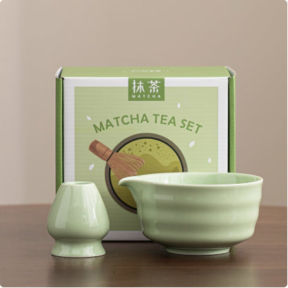 Set Completo de Té Matcha - Tazón Cerámico con Batidor y Accesorios - Image 12