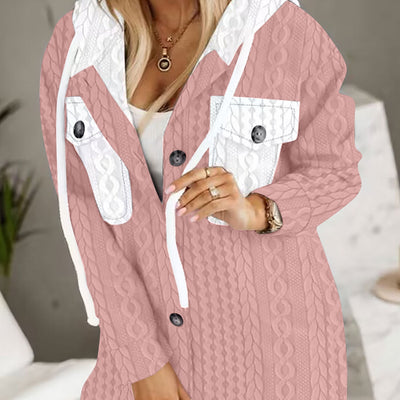 Abrigo con Capucha para Mujer - Diseño Moderno