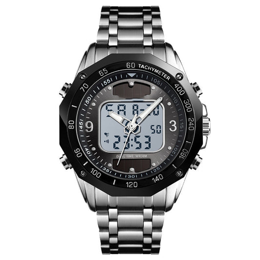 Reloj Inteligente Solar Multifuncional con Correa de Acero para Hombre - Image 2