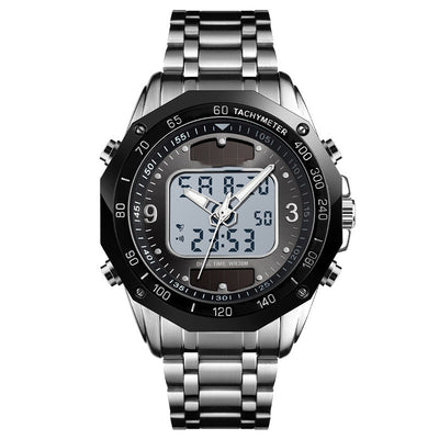 Reloj Inteligente Solar Multifuncional con Correa de Acero para Hombre - Image 2