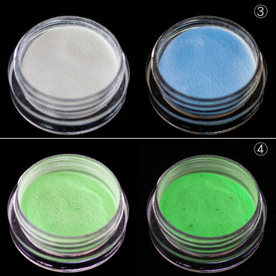 Polvo Espejo Mágico Luminoso 12 Colores - Efecto Fluorescente para Uñas - Image 17