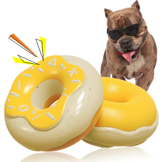 Juguete Dental Donut para Perros con Sonido de Limpieza - Image 7