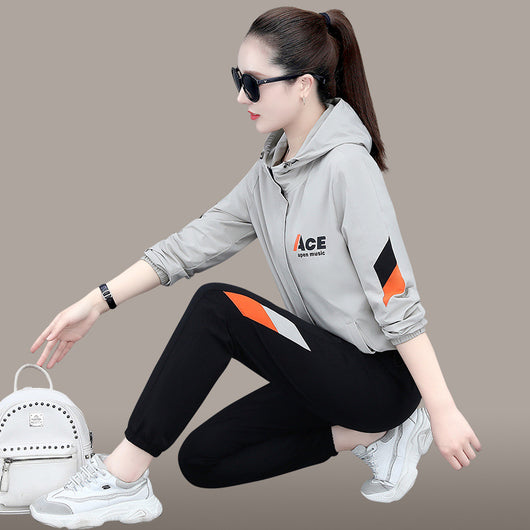 Sudadera Deportiva Holgada con Capucha para Mujer - Conjunto Casual Moderno - Image 15
