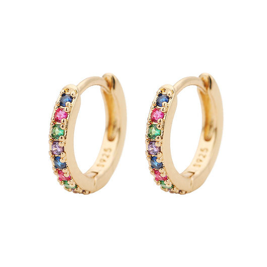 Aretes Diamante Mini Redondos - Elegancia Discreta - Image 8