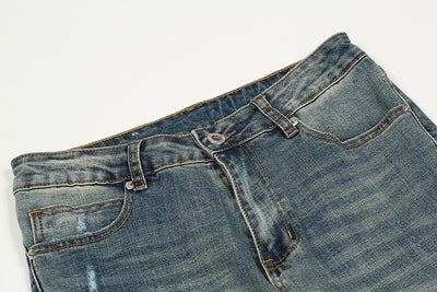 Pantalones Slim Fit Rotos con Cierre - Diseño Urbano Moderno - Image 12