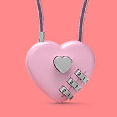 Candado de Amor Corazón de Durazno con Cuerda Larga - Image 11