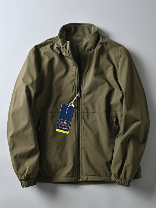 Chaqueta Impermeable Térmica para Hombre con Cuello Alto - Image 5