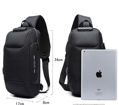 Bolsa Bandolera Impermeable para Hombre - Image 8