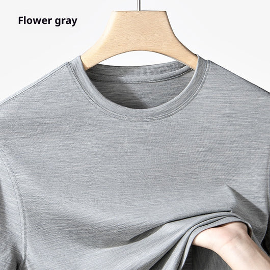 Camiseta de Lana Merino 100% Antimicrobiana para Hombre - Lavable a Máquina - Image 7
