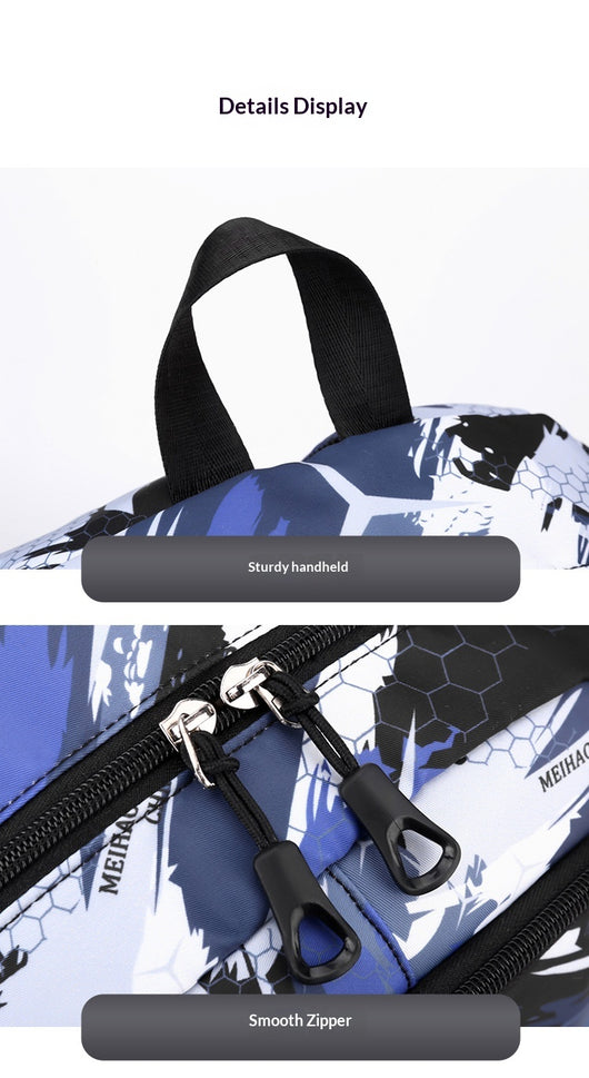 Set de Mochila y Bolsa Pectoral para Hombre - Image 34