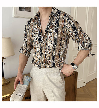Camisa Floral Suelta de Manga Corta - Estilo Trendy y Elegante - Image 39