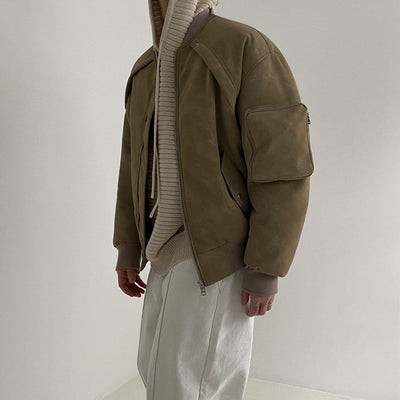 Chaqueta de Gamuza Retro para Hombre - Image 14