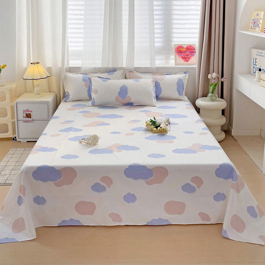 Sábanas de Algodón Lavado Estilo Verano para Estudiantes - Image 12