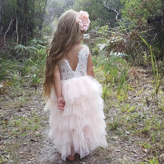Vestido de Novia Encaje Voluminoso Espalda Descubierta - Image 11