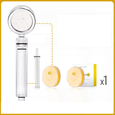 Cabezal de Ducha con Filtro Vitamina C y Desclorador de Agua Suave - Image 9